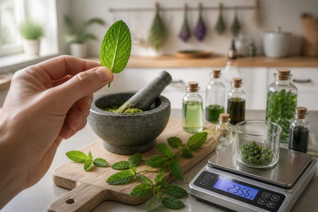 découvrez comment préparer et doser correctement la menthe poivrée pour profiter de ses bienfaits en toute sécurité.