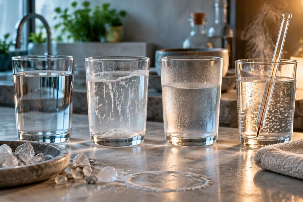découvrez comment la dureté et la température de l’eau influencent son usage au quotidien, ainsi que les moyens de mesurer ces deux paramètres.